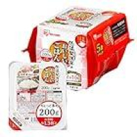 【タイムセール】アイリスオーヤマ(IRIS OHYAMA) パックご飯 200g x 5個が636円のイメージ