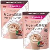 【タイムセール】 森永乳業 ミライPlus おなかの脂肪対策 プロテイン パウダー ミルクココア味 ホエイ & ソイプロテインパウダー 300g×2袋 シェイカー付が激安特価のイメージ