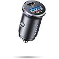 【649円】LISEN PD36+QC18 車載充電器 2E75がクーポン特価。USB-Cポートは最大36のイメージ