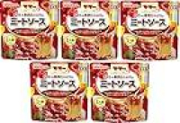 【577円】マ・マー トマトの果肉たっぷりのミートソース 1人前 130g ×5個が激安特価のイメージ