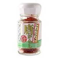 【大幅値下がり】にんにく入り唐がらし 瓶タイプ 30gが激安特価のイメージ