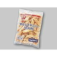 【1,770円】冷凍 ニチレイ 骨なしチキンバー (むね肉) 1kg×2袋がタイムセール特価。170〜180℃で約3分のイメージ