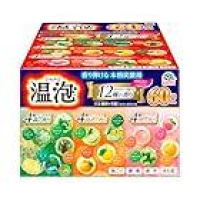 【ポイント還元】温泡 60錠入 炭酸 入浴剤 大容量 詰め合せ（森・ゆず・桃） お風呂 アロマ 血行促進 疲労回復が激安特価のイメージ