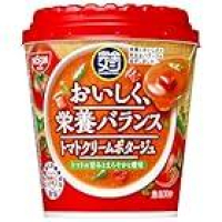 【大幅値下がり】完全メシ  日清食品 トマトクリームポタージュ 6食 カップスープ たんぱく質 PFCバランス 食物繊維 (12食セット)が激安特価のイメージ