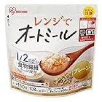 アイリスオーヤマ レンジでオートミール プレーン 150gが135円のイメージ
